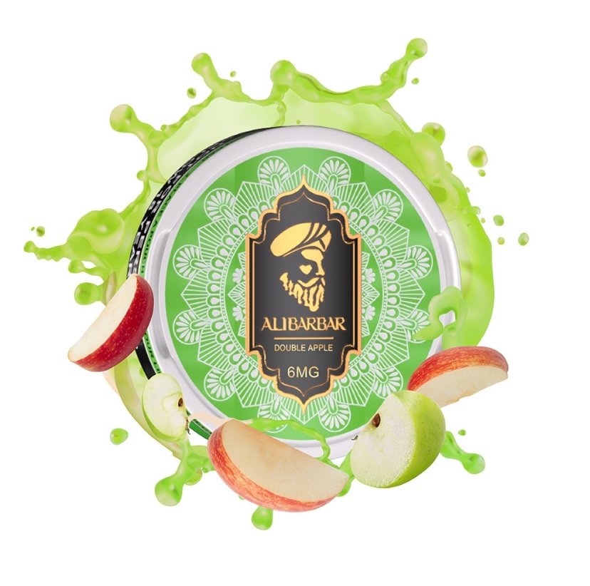 Alibarbar Nicotine Pouches Double Apple