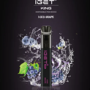 IGET KING ICED GRAPE – 2600 PUFFS
