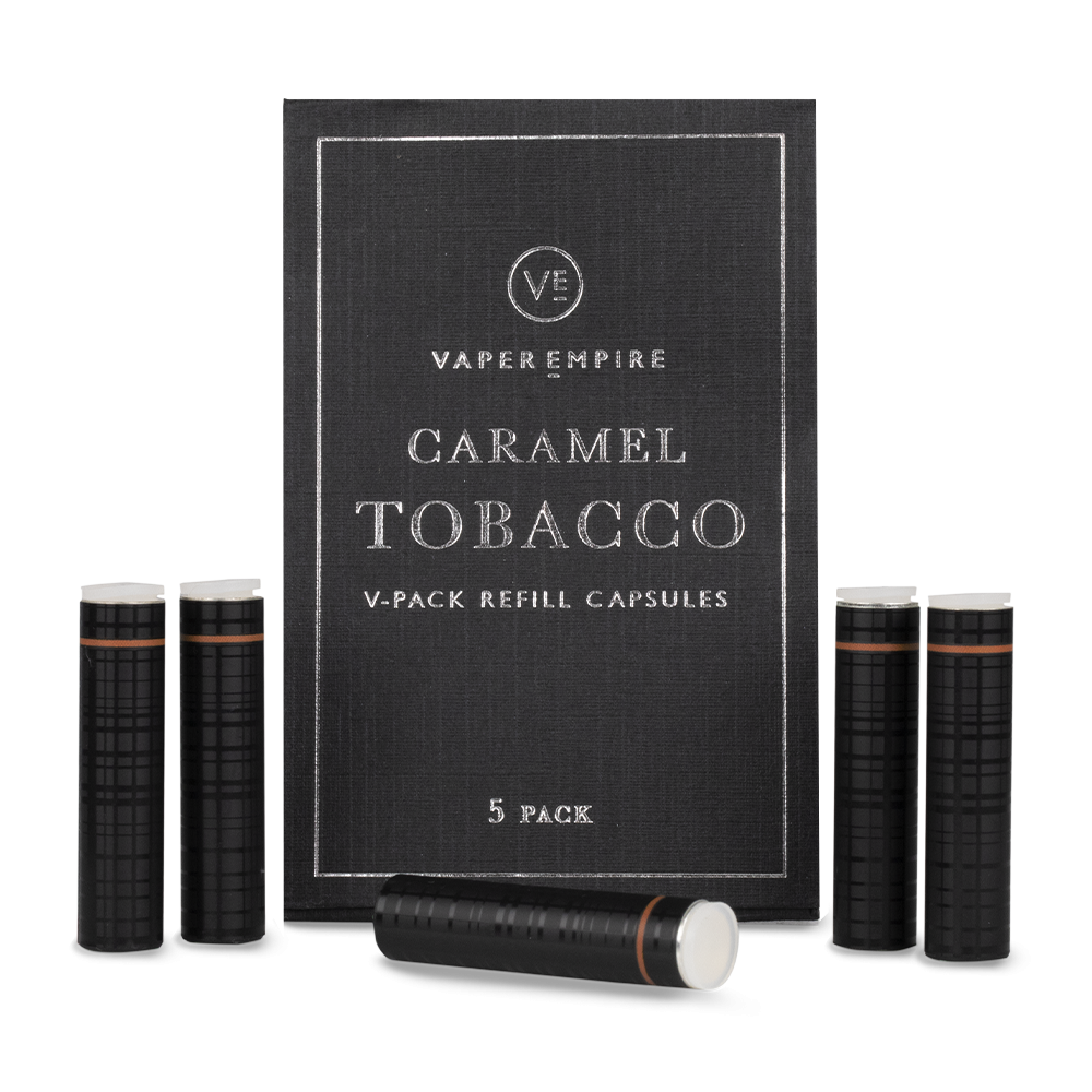 V-Pack II - Caramel Tobacco Cartomiser (5-Pack)