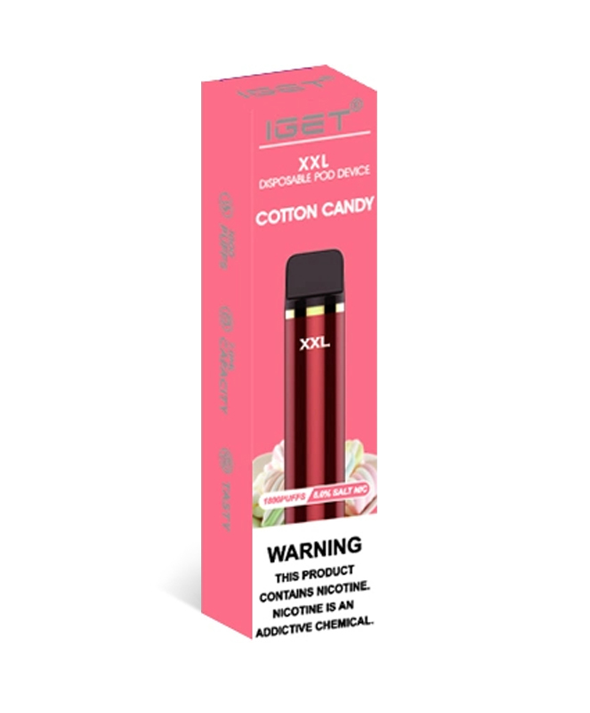 Cotton Candy 1800 Puffs Disposable IGET XXL - Image 2