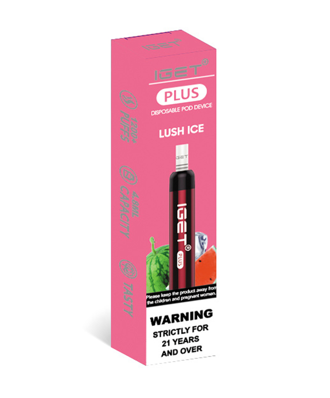 Lush Ice 1200 Puffs Disposable Vape IGET Plus - Image 2
