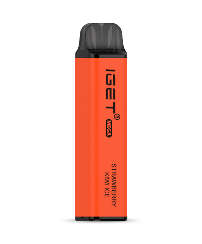 Strawberry Kiwi Ice 3500 Puffs Disposable Vape IGET Mega