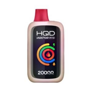 White Gummy HQD Wapor Pro 20K Disposable